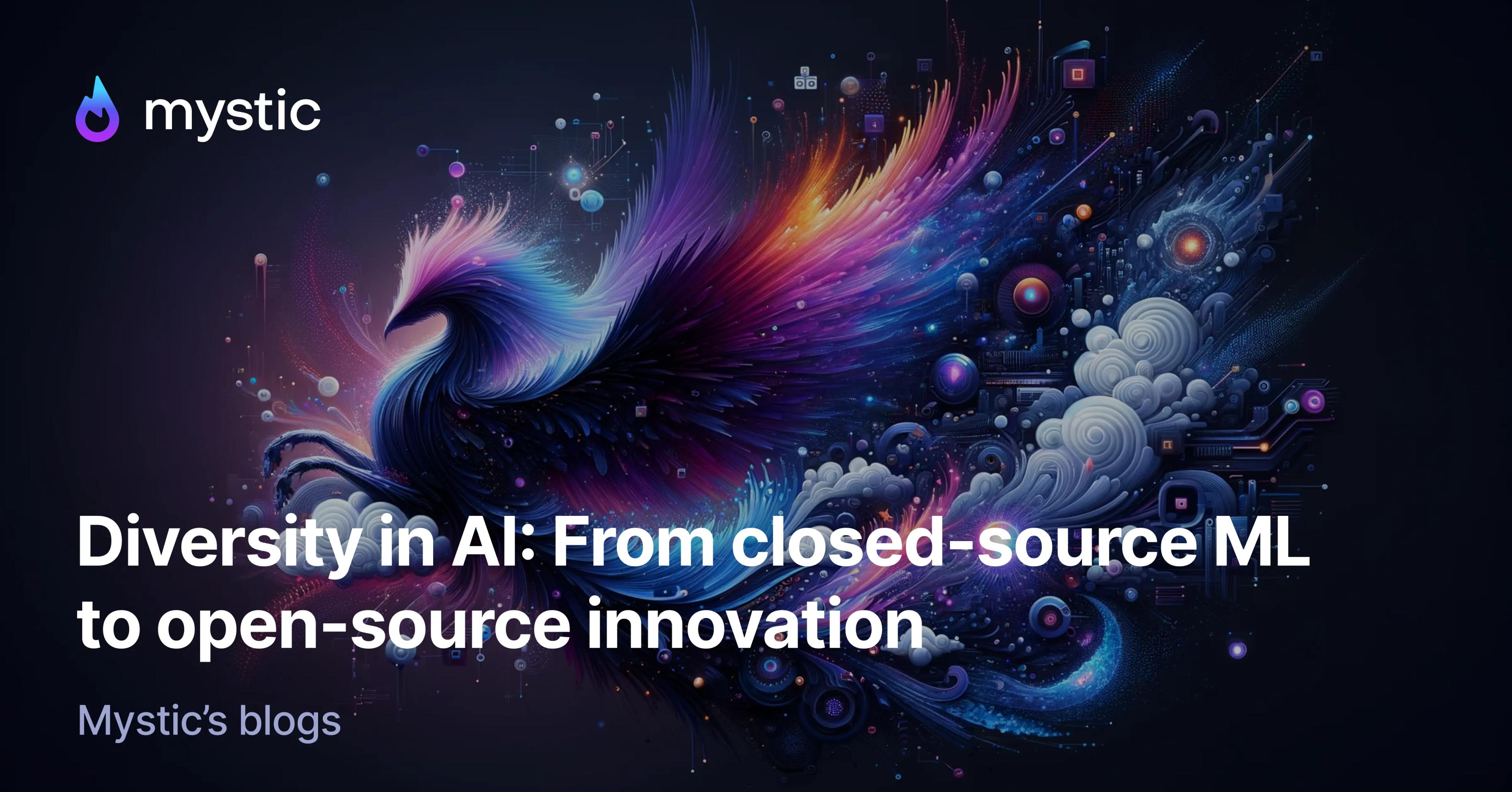 feature image for post with title: Diversity in AI: From closed-source ML to open-source innovation